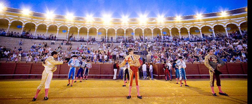 Novilladas 2016-Zyklus der Real Maestranza Kavallerie von Sevilla.